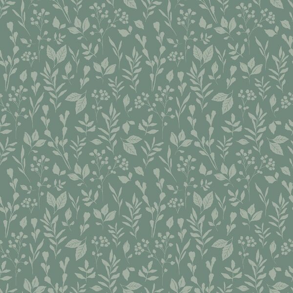 Wild Foliage in Sage Green