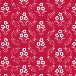 Garden Stripe in Red