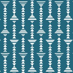 Little Tribal Stripe in Topaz