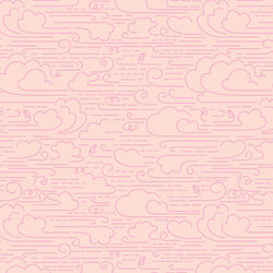 Skyscape in Peach