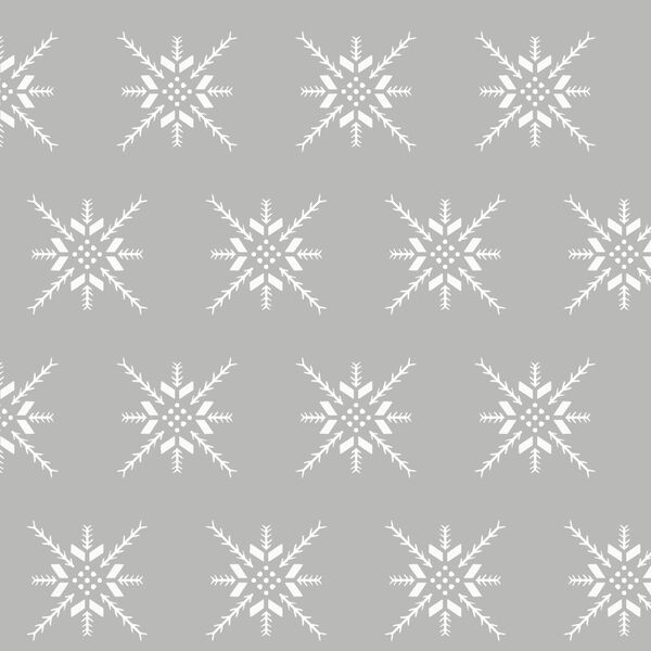 Snowflake Stitch in Pebble