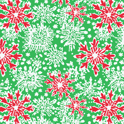 Poinciana Snowflakes in Christmas