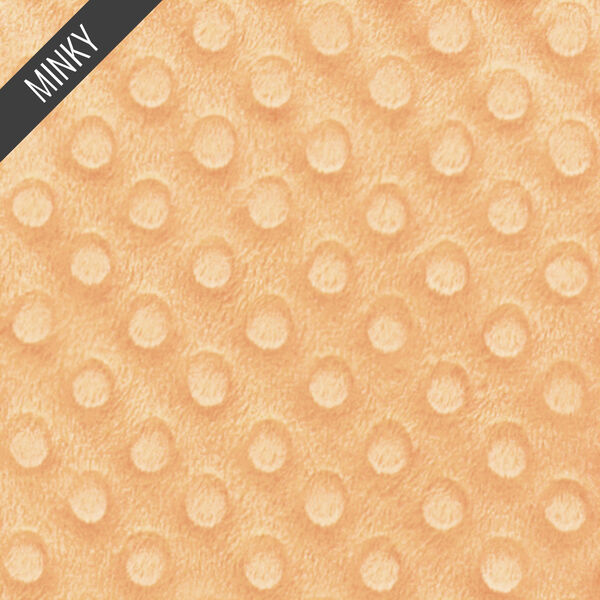 Minky Dimple Dot in Nectar