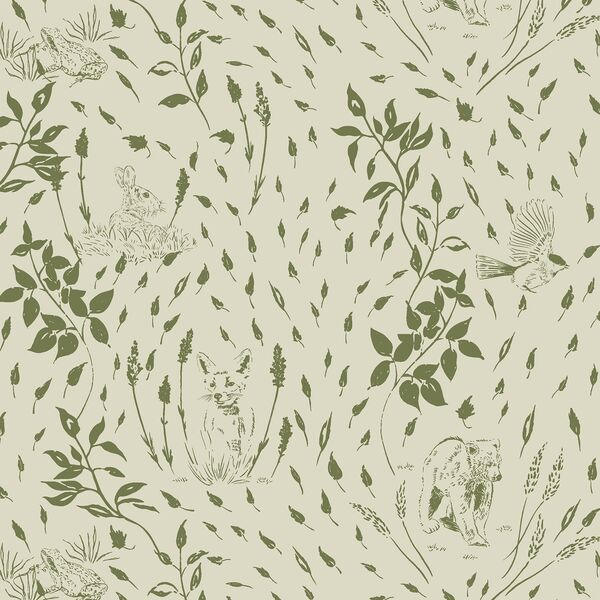 Woodland Creatures in Mossy
