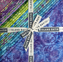 Springtime Bouquet Batiks 10" Square Pack