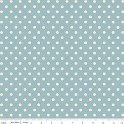 Button Spot in Blue