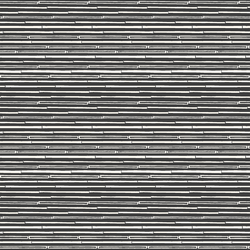 Pieced Stripe in Charcoal