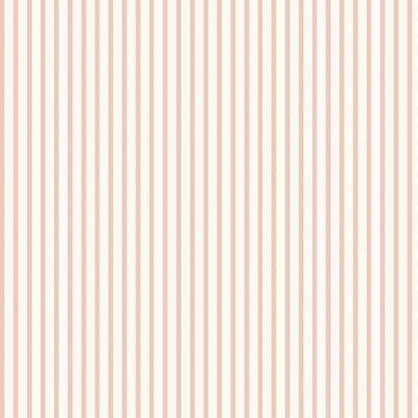Sailor Stripe in Tissue Pink on Ivory