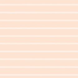 Stitch Stripes in Peach