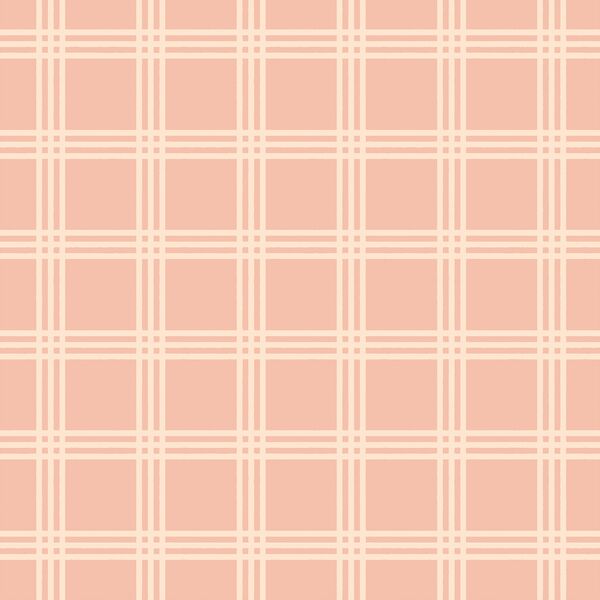 Simple Plaid in Fall Pink