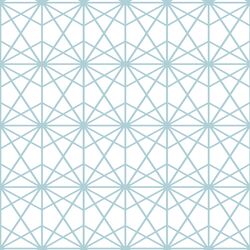 Terrarium in Powder Blue on White