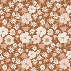 Small Flower Child in Boho Brown