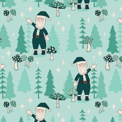 Santa Claus in Crystal Aqua