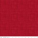 Grasscloth Cottons in Cranberry