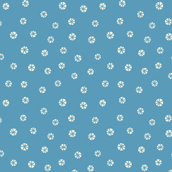 Snow Fall in Blue