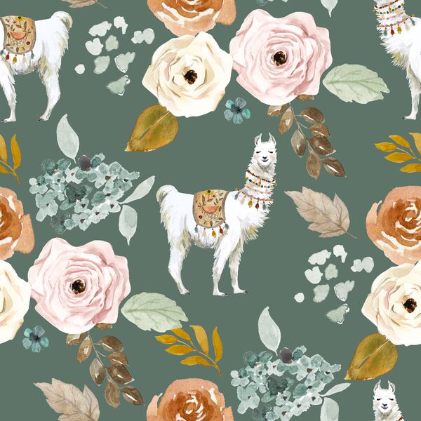 Big Garden Llama in Cactus Green