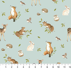 Animals in Blue Multi
