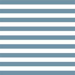 Horizontal Candy Stripe in Marine