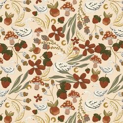 Midnight Swan in Light Apricot