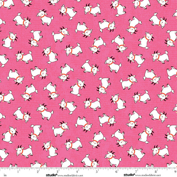 Little Goats in Alpine Rose