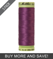 Orchid (9240-0575) - Silk Finish Cotton 60wt - 220 Yards (5 Pack)