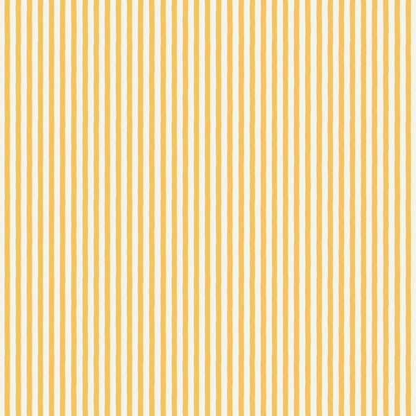 Striped Streamers in Canary Yellow