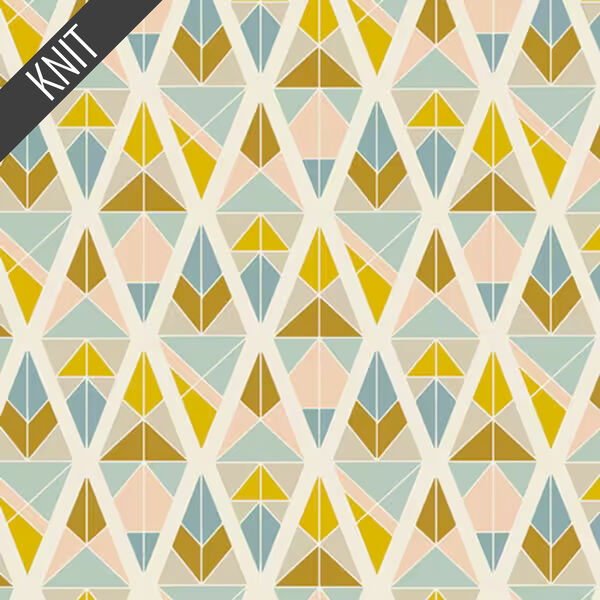 Diamond Fragments Knit in Gold