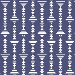 Little Tribal Stripe in Indigo