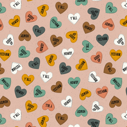 Howdy Hearts in Wildflower