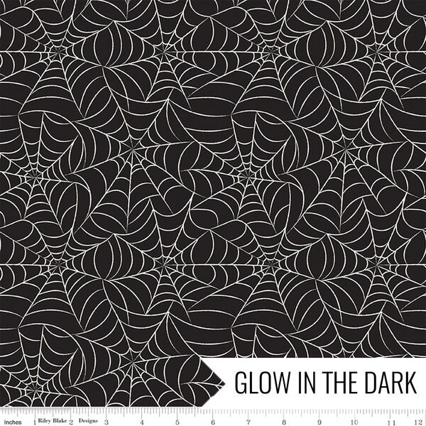 Webs in Black Glow in the Dark