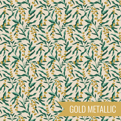 Lily in Cream Metallic
