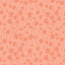 Felicity Floral in Nectarine