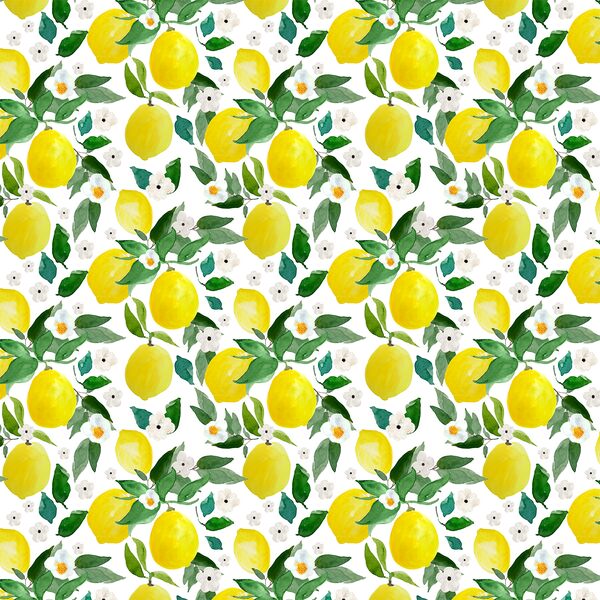 Small Lemons in White