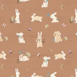 Bunnies in Light Rust