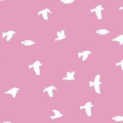 Flock Silhouette in Begonia