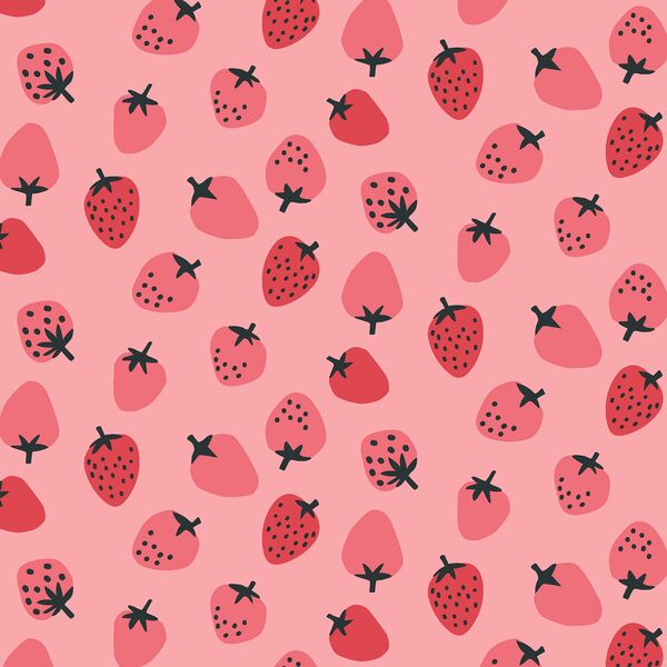 Strawberries in Pink Frosting