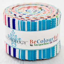 Be Colourful 2.5" Strip Roll in Rainbow Sprite