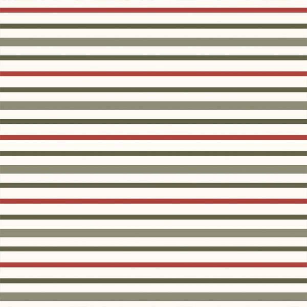 Woodland Stripe in Holly