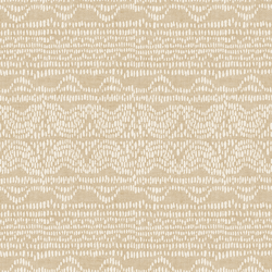 Dripping Dots in Tan