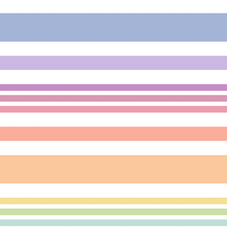 Rainbow Stripe in Blooming