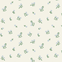Ditsy Hydrangea in Cream