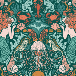 Large An Underwater Tapestry in Tropic