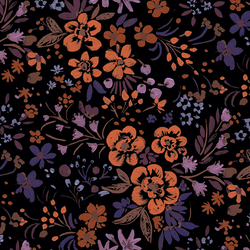 Devon Floral in Vintage Halloween