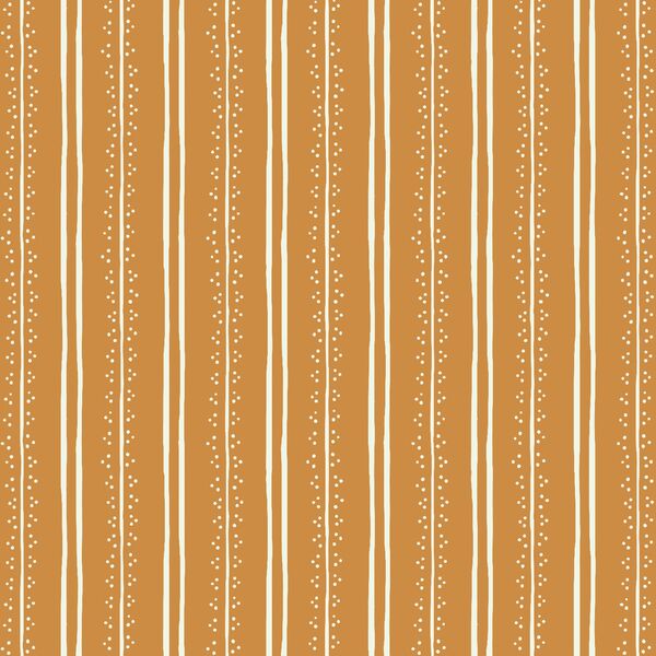 Wild Dotted Stripe in Golden Leaves