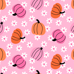 Large Pumpkin Garden in Candy Pink