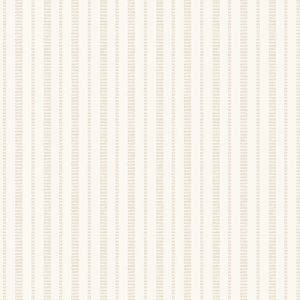 Stacked Stripe in Oat on Ivory