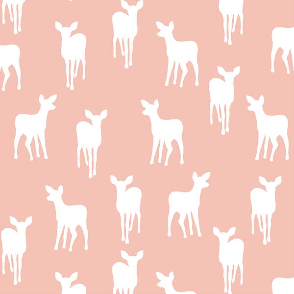 Fawn Silhouette in Petal
