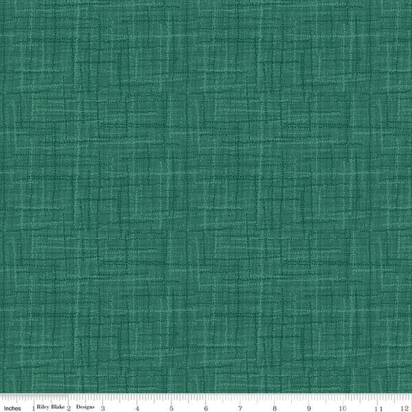 Grasscloth Cottons in Spruce