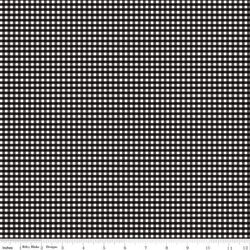 1/8" Gingham in Black