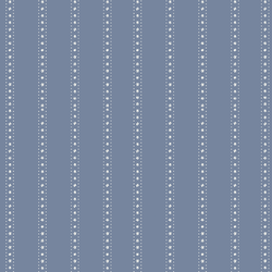 Garden Stripe in Slate Blue